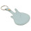 3Pcs Sky-Blue Guitar Pick Holder Keyring Portable Storage Case 3