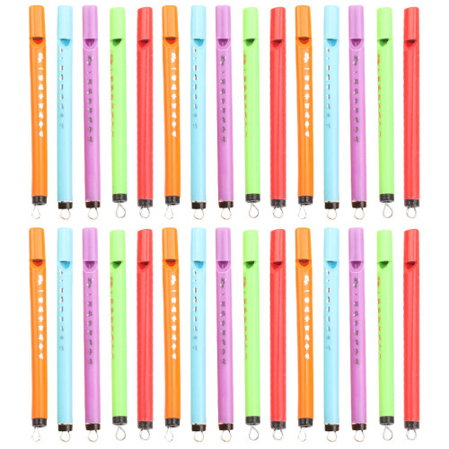 150Pcs Assorted Color Mini Bird Flute Playthings Plastic for Kids