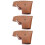 3Pcs Thick Protector Case Brown for Hiking and Camping 8