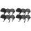 12Pcs Cotton Chef Hats Unisex Adjustable Kitchen Work Caps 2