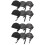 12Pcs Cotton Chef Hats Unisex Adjustable Kitchen Work Caps 5