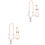 2Sets Kinderen Sieraden Set Met Ketting Ring Armband 3