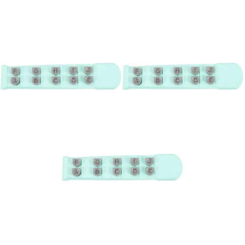 3Pcs ABS Guitar Finger Exerciser Tool for Guitar Beginner Supplies 2