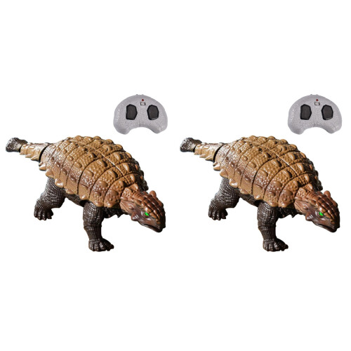 2Sets Electric Simulation Dinosaur Toy Coffee for Home Office Decor 1