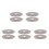 10Pcs Durable Grey Silicone Car Wiper Hole Protector Easy 4