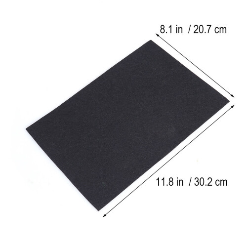 DIY Black Felt Sheets Smooth Felt and Rubber Fabric for Art 2