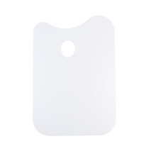 3Pièces Palette Blanche Pour Peinture Artistique Extérieur Croquis