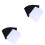 DIY Black Felt Sheets Smooth Felt and Rubber Fabric for Art 5