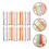 150Pcs Assorted Color Mini Bird Flute Playthings Plastic for Kids 3