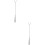 2Pcs Stainless Steel Roasting Meat Hooks Bbq Kitchen Gadget Silver 6