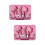 2Sets Baby Silicone Tableware Food Bowl Fork Spoon Set 5