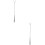 2Pcs Stainless Steel Roasting Meat Hooks Bbq Kitchen Gadget Silver 5