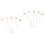 10Pcs Eco-Friendly Aroma Diffuser Sticks with Natural Flower Rattans 3