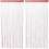 8Pcs Red Door Curtains String Divider for Hallway and Room Decor 2