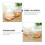 10Pcs Transparent Square Biscuit Boxes Plastic Storage 8