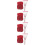 8Pcs Red Door Curtains String Divider for Hallway and Room Decor 9