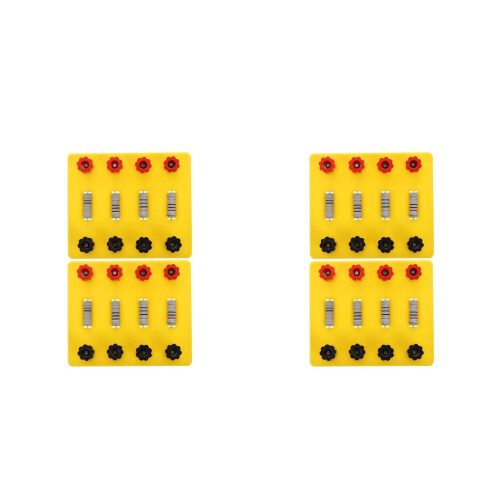 4Pcs Multi Plastic Physics Teaching Resistors Electrics Learning Aid 2