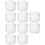 10Pcs Transparent Square Biscuit Boxes Plastic Storage 2