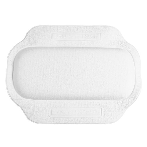 2pcs Bathtub Pillow Headrest Sucker White Pvc