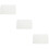 3St Witte Bandeau Tube Top Dames Elastisch En Padding Comfort 9