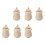 12Sets Kinder DIY Schilder Eikel Sets Model Educatief Speelgoed 10