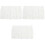 3St Witte Bandeau Tube Top Dames Elastisch En Padding Comfort 3