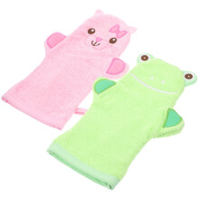 10Pcs Soft Exfoliating Shower Gloves Bath Mittens for Baby and Kids