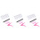 3Pcs Tools Nails Manicure Kits Durable Metal Plastic Assorted Colors 5