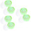 6Pcs Puff and Container Set for Body Powder Storage Use 7
