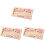 3St Diploma Geldhouder Roze Compacte Decoratie Envelop Wallet 4