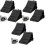 6St Duurzame Antislip Wig Stop Control Zwart 3