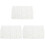 3St Witte Bandeau Tube Top Dames Elastisch En Padding Comfort 2