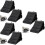 6St Duurzame Antislip Wig Stop Control Zwart 7