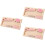 3St Diploma Geldhouder Roze Compacte Decoratie Envelop Wallet 8