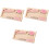 3St Diploma Geldhouder Roze Compacte Decoratie Envelop Wallet 5