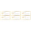 6Pcs Sturdy Acrylic WiFi Sign White for Wall Display Network Password 6