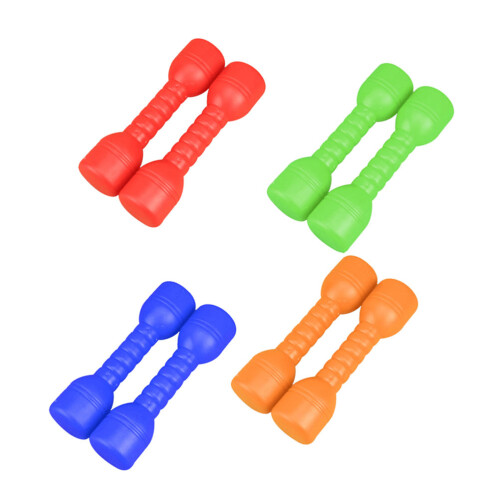 16Pcs Ergonomic Plastic Dumbbells for Children Kindergarten Exercise 1