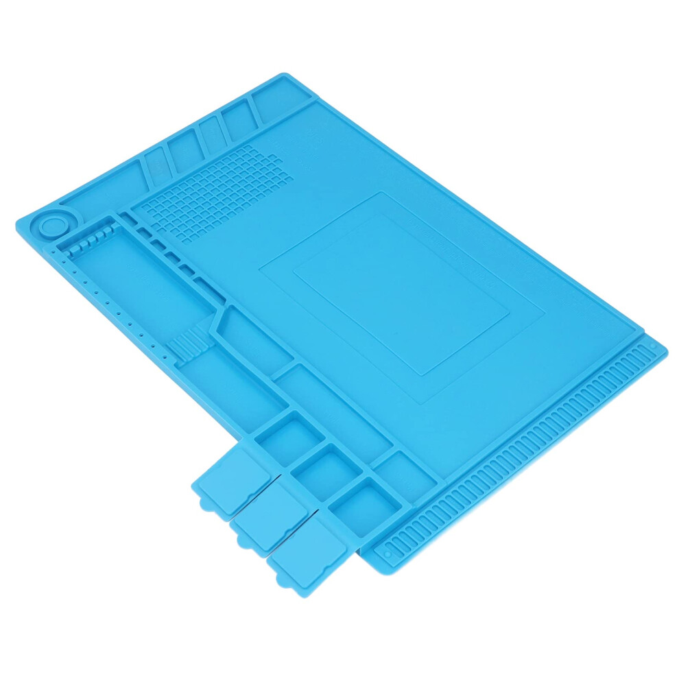 Mat, Silicone Soldering Pad, Heat Resistant, Antistatic, Magnetic, With Scale, For Industry, Electronic 9070919781919
