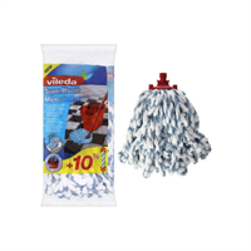 Vileda Vileda SuperMocio Microfibre And Cotton Mop Refill