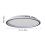 Living And Home 40cm Dia Modern LED Circular Ceiling Light 6