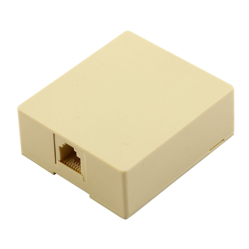 Rj11 Telephone Jack 4P4c Socket Box With Easy Surface Mount Installation And Secure Fit 9044945209006