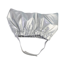 Cat shower cap, comfortable, ear protection, pet care, cat grooming, silver S