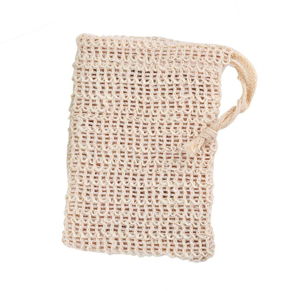 5pcs Foaming Soap Pouch with Drawstring, Bubble Mesh for Rich Foam and Gentle Exfoliating Bath