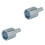 2Stk Scissor Jack Socket Drill Adapter Langlebig Aus Verchromtem Stahl 7
