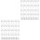 400Pcs Silver Plastic Mounting Clips for LED Rope Light Cable Fixing 4