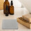 8Stk Hellgrau Diatomit Seifenhalter Waschbecken Matte Absorbierend 6