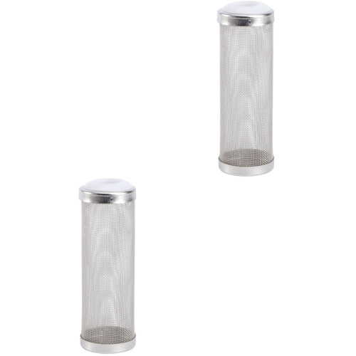 2Stk Filterbeutel Silber Für Effiziente Aquarienfiltration 2