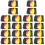 20Sets Multifunktionale Schiedsrichter Karten PVC Tragetasche 5