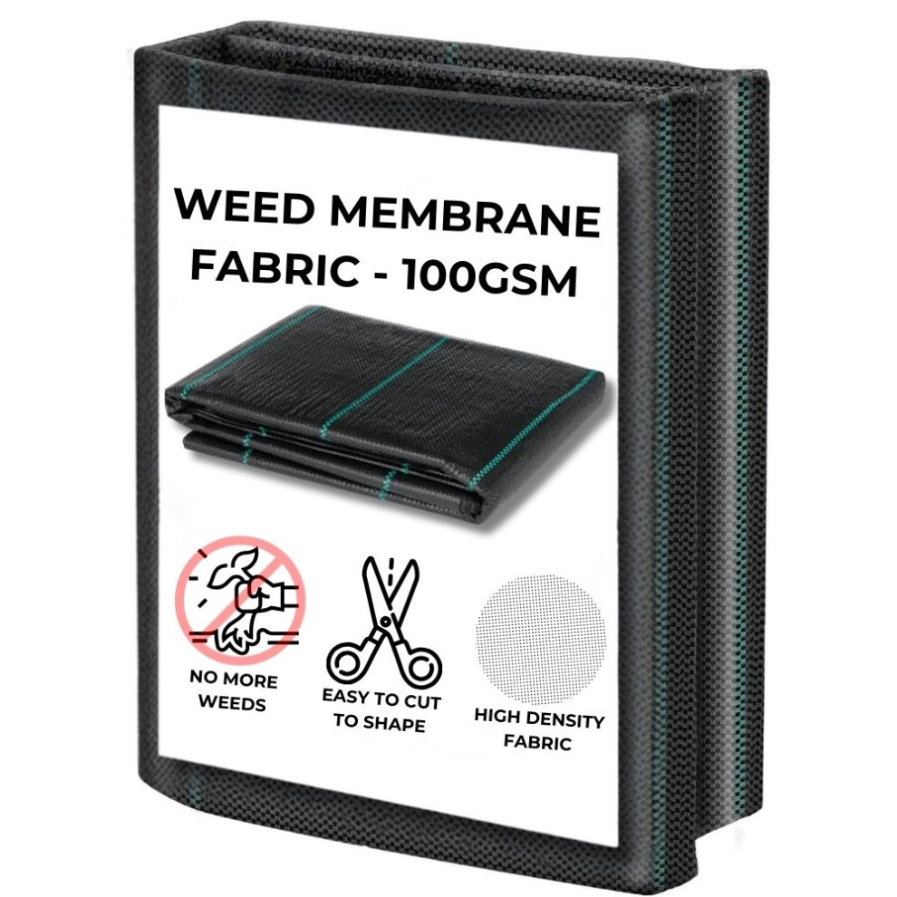 Arkmat Weed Control Barrier Fabric - 100Gsm Heavy Duty