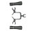 2Sets Vielseitiger Halter Für Drohne Und Floodlight Support 9